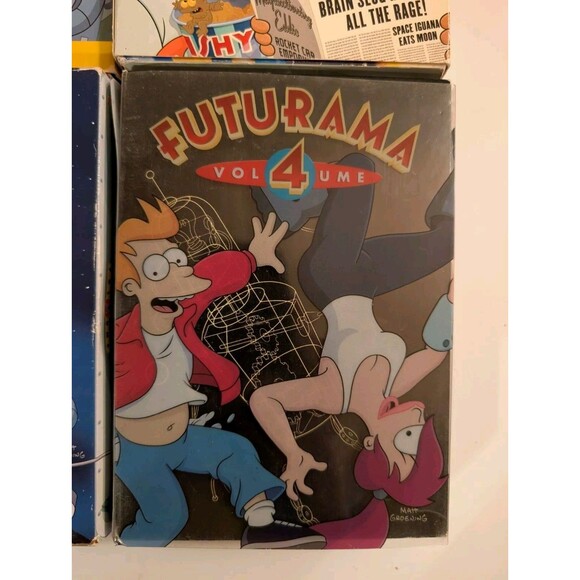 Futurama Volume 1 to 4 DVD Box Set Complete, All Disks In Great Shape! - Picture 5 of 5